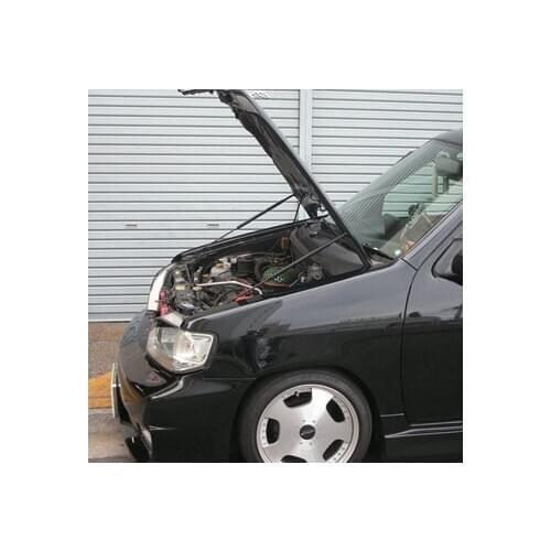 Damper for Nissan cube Z10 1998-2002 Front Hood Bonnet Modify carbon fiber Gas Struts Shock Lift Supports