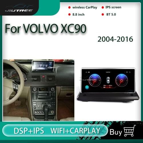 2Din PX6 128G Android Car Radio For Volvo XC90 2004-2016 Multimedia Player GPS Navigation Autoradio Stereo Tape Recorder