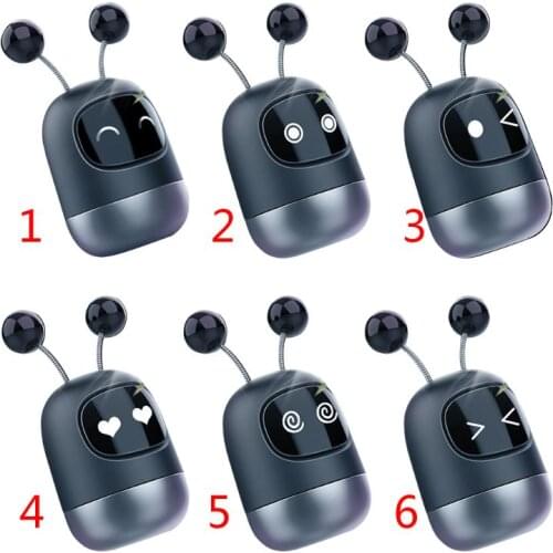 Car Perfume Air Freshener Cute Robot Car Diffuser Solid Aromatherapy Air Vent Freshener for Auto Interior Decor Accessor F19A