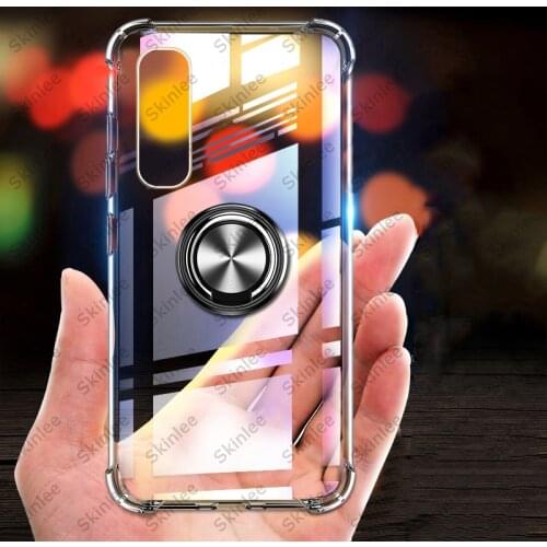 Skinlee For VIVO Y31 Case Official Original Shockproof With Ring Soft Airbag Cover For VIVO Y51 Case