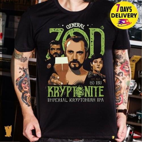 General Zod Kryptonite T Shirt Black Size S 3Xl
