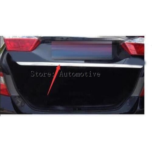 For 2012 2013 2014 2015 for Toyota Camry High quality stainless steel Rear trunk lid cover Sill