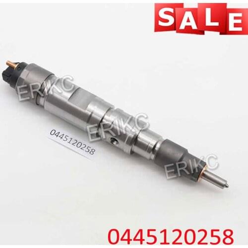 ERIKC 0 445 120 258 Common Rail Diesel Injector 0445120258 Fuel Injection Jets Nozzle 0445 120 258 for BOSCH Doosan