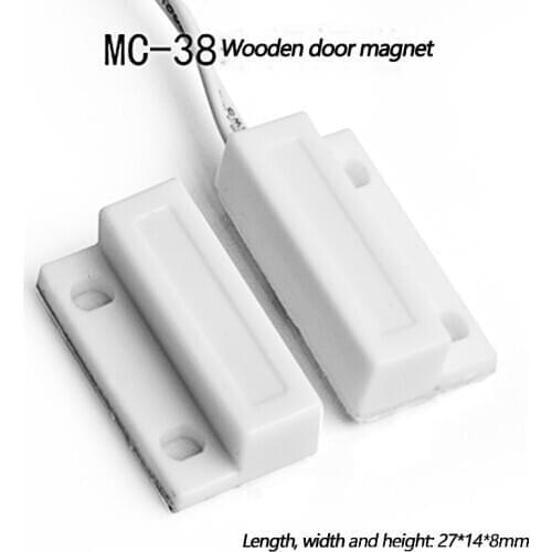 MC-38 door magnetic (wiring) door and window anti-theft alarm normally closed door magnetic switch