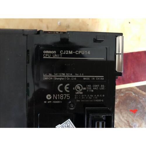 CPU module CJ2M-CPU14 , used ,90% appearence new , 3 months warranty , in stock