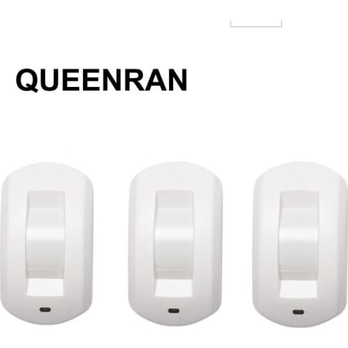 3pcs/lot Wired Curtain Window PIR Motion Sensor Ceiling Passive Infrared Motion Detector For Home Burglar Alarm Security System