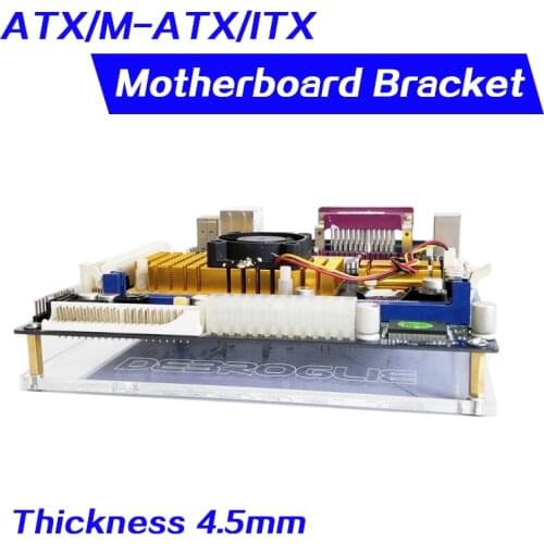 Diy PC Overclock Test Bench Open Frame For ITX MATX ATX Computer Mini PC HTPC Air Case Bracket DIY Bare Support Graphics Card