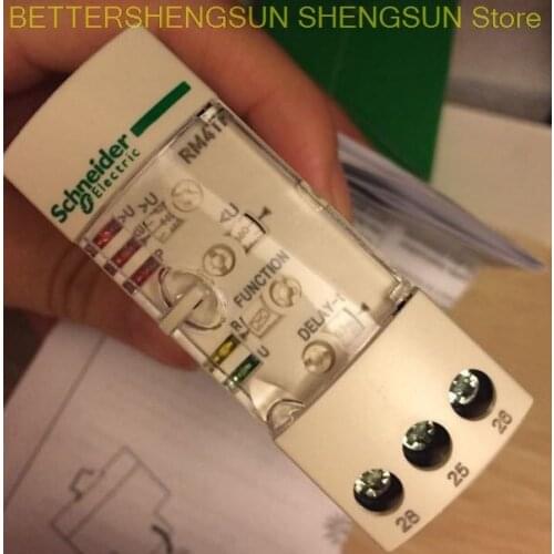 Schneider three phase power supply control relay RM4TR32 phase sequence protector