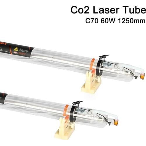 70W Co2 Laser Tube Length 1250mm Dia.55mm for CO2 Laser Engraving And Cutting Machine