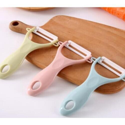 Creative Ceramic Peeler Fruit Vegetable Peeler Kitchen Accessories Tool Peelers Kitchen Supplies Ceramic Fruit Knife Skin-peel