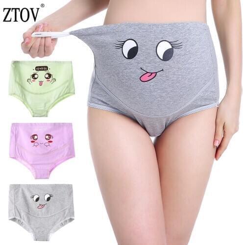 ZTOV 3Pcs/Lot Cotton Maternity Panties High Waist Pregnant Women Underwear Maternity Underwear Pregnancy Briefs Women Clothes XL