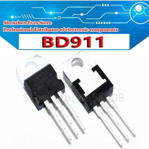 10pcs/lot BD911 BD911 transistor TO-220