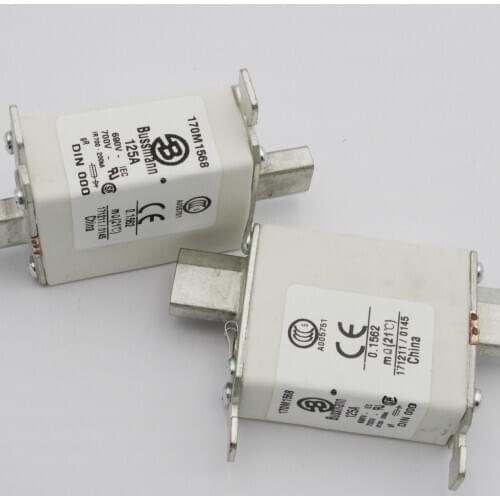 170M1568 125A 690V 21mm x 79mm Fuse Link for Switch Electrical Protection