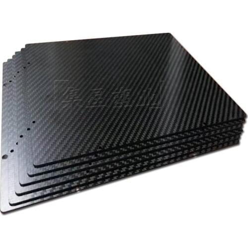 2020 Real Tamiya Eachine Tarot 3k Full Carbon Fiber Plate Uav Robot Aircraft Accessories 400*400*2.5mm Cnc Engraving Processing