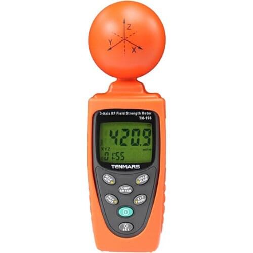 3 Axis High Frequency RF Field Strength Meter TM-195 EMF Tester TM195
