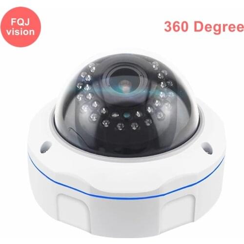 4MP Camera Video Surveillance Dome Analog High Definition AHD 360 Degrees Fish Eye Panoramic Home CCTV Camerar with OSD Cable