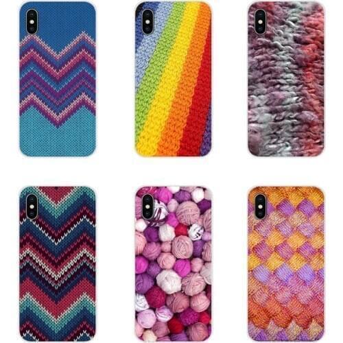 Knitting yarn Accessories Phone Cases Covers For Xiaomi Redmi 4A S2 Note 3 3S 4 4X 5 Plus 6 7 6A Pro Pocophone F1