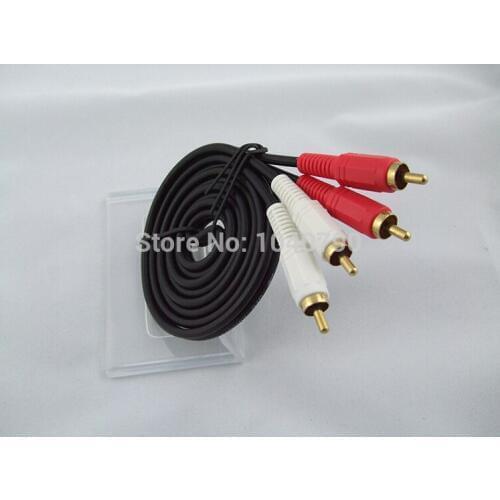 Audio line RCA audio cables Red and white lotus yarn Signal lines for Audio and video signal transmission 5M 16ft