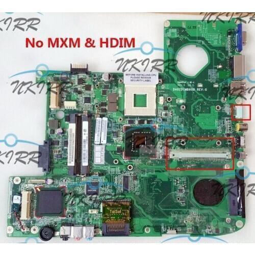 NO HDMI Ver DA0ZD1MB6F0 REV:F DA0ZD1MB6G0 REV:G MBAKV06001 MBAKV06002 31ZD1MB0030 S-Video MotherBoard for Asprie 5920G 5920