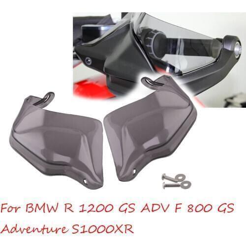 For BMW R 1200 GS ADV F 800 GS Adventure S1000XR Handguard Hand shield Protector Windshield Smoke 2013 2014 2015 2016 2017 2018