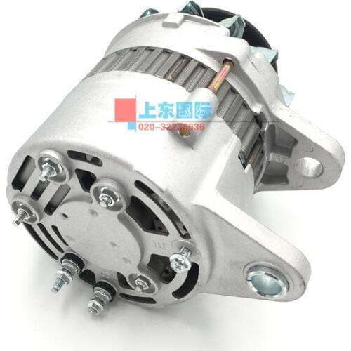 Free shipping Komatsu PC100-5/PC120-5 Generator 4D95/6D95 Engine Motor 24V30A excavator parts digger