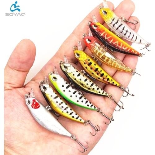 1Pcs 5cm 5g Fishing Lure Minnow Sinking Wobbler Fishig Carp Bait Hard Artificial Crankbait Jerk Pesca Tackle