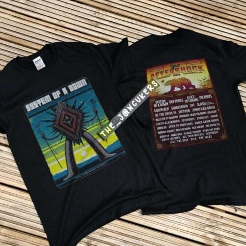 System Of A Down Tour San BernardinoCA 10 13 2018 Glen Helen T-shirt
