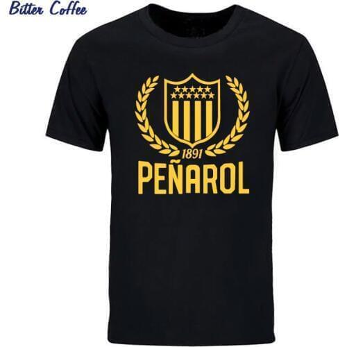 Atletico Penarol Uruguay Manyas T Shirts Men Short Sleeve O Neck Cotton Man T-Shirt Cool Funny Streetwear Top Tee