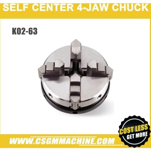 K02-63 Mini 4-Jaw Chuck/63mm self-centering Chuck/mini Lathe chuck/M14 connection screw