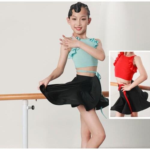 New Latin Dance Costumes Professional Girls Latin Practice Suit Rumba Tango Samba Dance Stage Performance Clothing DWY6177