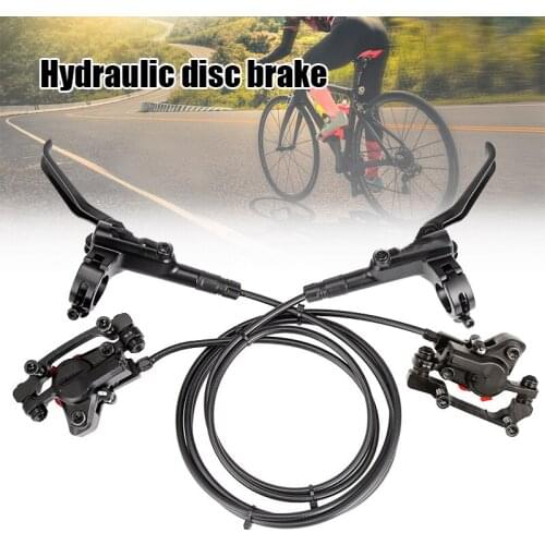 Aluminum Alloy Bicycle Hydraulic Disc Brake Set Bicycle Brake Levers Cycling Brake Parts Sets Bike Accessory для велосипеда