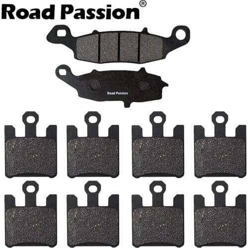 Road Passion Motorbike Front & Rear Brake Pads For KAWASAKI VN 1600 B2/B6F/B7F/B7FA/B8F/B8FA Mean Streak (2005 2006 2007 2008)
