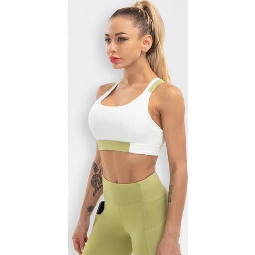 Sports Underwear Women Shockproof Running Gather Bra Beauty Back Fitness Clothes Yoga Clothes Outer Wear Vest Summer