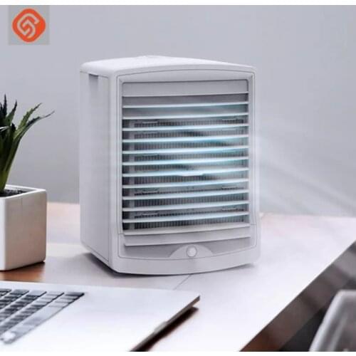 Youpin Smart Air Cooler Mini Fan Air Conditioner Human Body Sensor For Home Office Room Desktop Air Cooling Conditioning Purifie