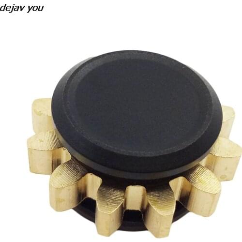 High Quality Fidget Hand Finger Spinner Anti Stress Alloy Gear Mute Spinning Metal Spinner