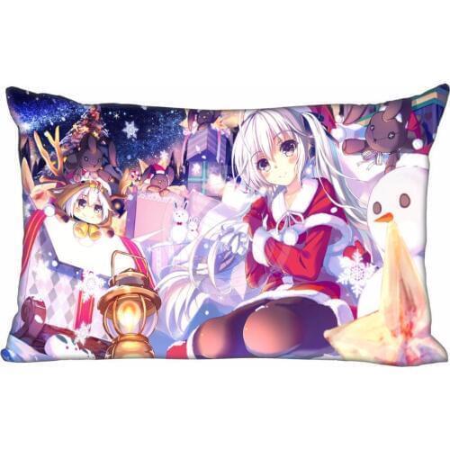 Hot Sale Sexy Anime Lolita #S Pillowcase Custom Zippered Rectangle Pillow Cover Cases Size 35X45cm (one sides) WT#905&UI33