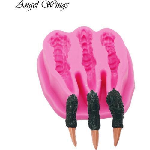 Dragon Claws Silicone mold for cake decorating tools chocolate Resin Molds Fondant Sugar Craft Molds DIY Cake F1414