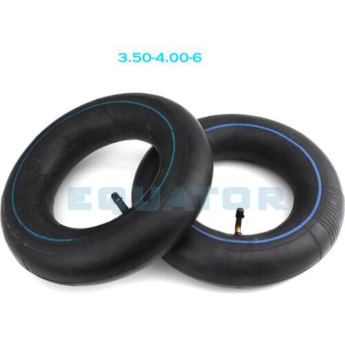3.50/4.00-6 350/400-6 3.50x4.00-6 350x400-6 Inner Tube Innertube Tire Wheelbarrow Rubber Valve 6"
