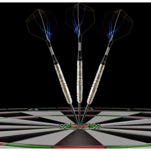 3pcs 85% Professional Tungsten Steel Tip Darts 23g Precise Barrel with Dart Case Bar KTV Party Darts Game