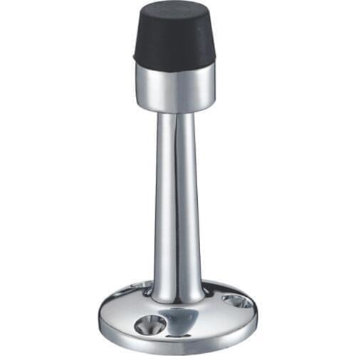 5 PC of Door Hardware Zinc Alloy Door Stop Non-magnetic Door Stoppers, Built-in-wall Doorstop