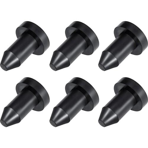 6PCS Kayak Drain Valve Plug Rubber Water Stopper Waterproof Kayak Drain Holes Plugs For Kayak Fishing Boats Accessories