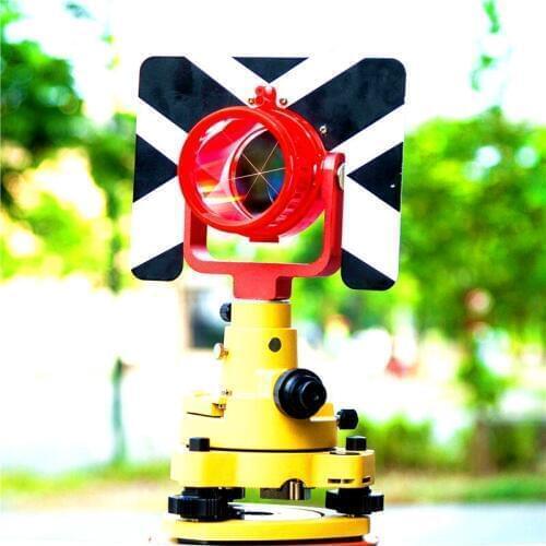 ADS12 single prism,For the total station,Prism constant:-30mm,metal connectors, base