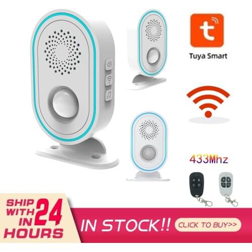 Tuya Wifi Infrared Alarm Detector Wireless Smart Body Movement PIR Motion Sensor Smart Home Security Anti-theft Alarm System