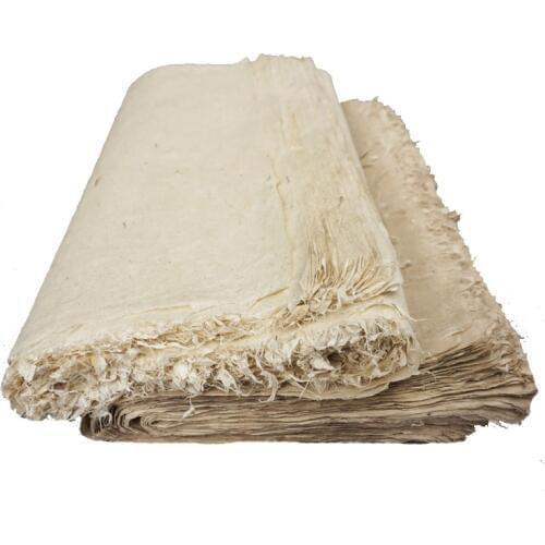 Calligraphy Papers Handmade Chinese Half-Ripe Xuan Paper Rice Papers Vintage Style Carta Di Riso Writing Painting Supplies