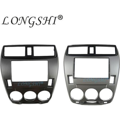 For HONDA City 2008+ Ballade 2011+ Radio DVD Stereo CD Panel Dash Mounting Double Din Fascia Installation Trim Kit Face Frame 2d