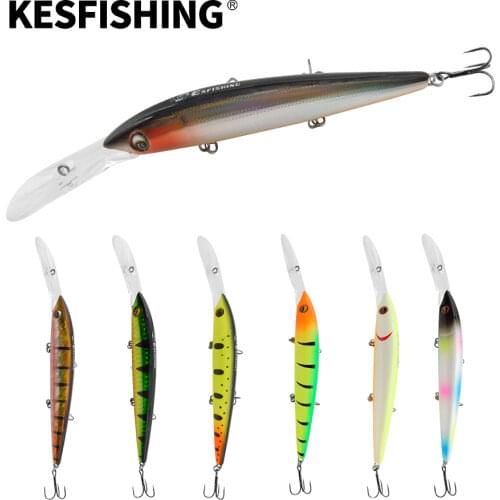 KESFISHING New 2021 120mm 16g Hard Lures Top Fishing Lures Minnow Crank Wobbler Quality Fishing Tackle Hooks For Fishing 0-3.5m