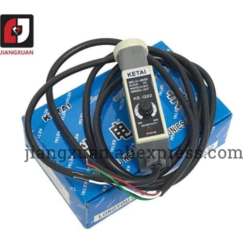 KETAI KS-G22 color photoelectric switch sensors color mark sensor KS-R22 KS-RG22 KS-W22 KS-WG22 KS-WR22 sensor
