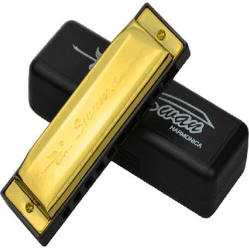 Swan Harmonica Diatonic Mouth Ogan 10 Holes cisne Armonica Blues harpe Key of C harmonicas Music Diatone instrumentos musicales