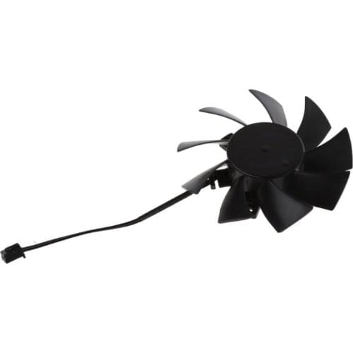 LX9B T128015SH 75MM 2Pin DC 12V 0.32AMP Graphics Video Card Cooling Fans For EVGA GTX 650 650Ti GTS 450 Graphics Card Cooler