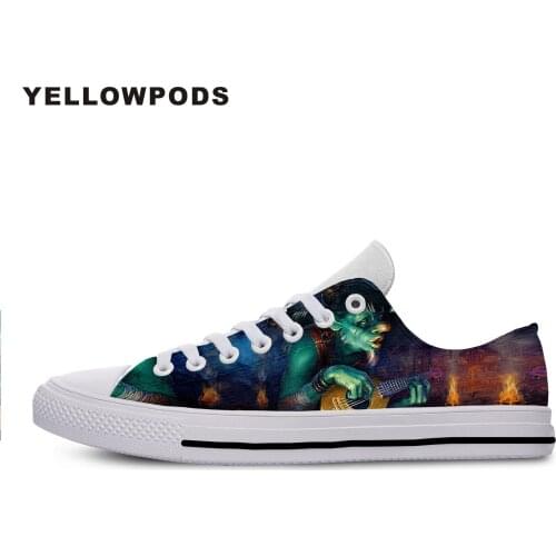 New Canvas Men Casual Shoes Funny Print Men/Women Cool Cheddar Goblin Unisex New Fashion Lightweight Off White Shoes Man